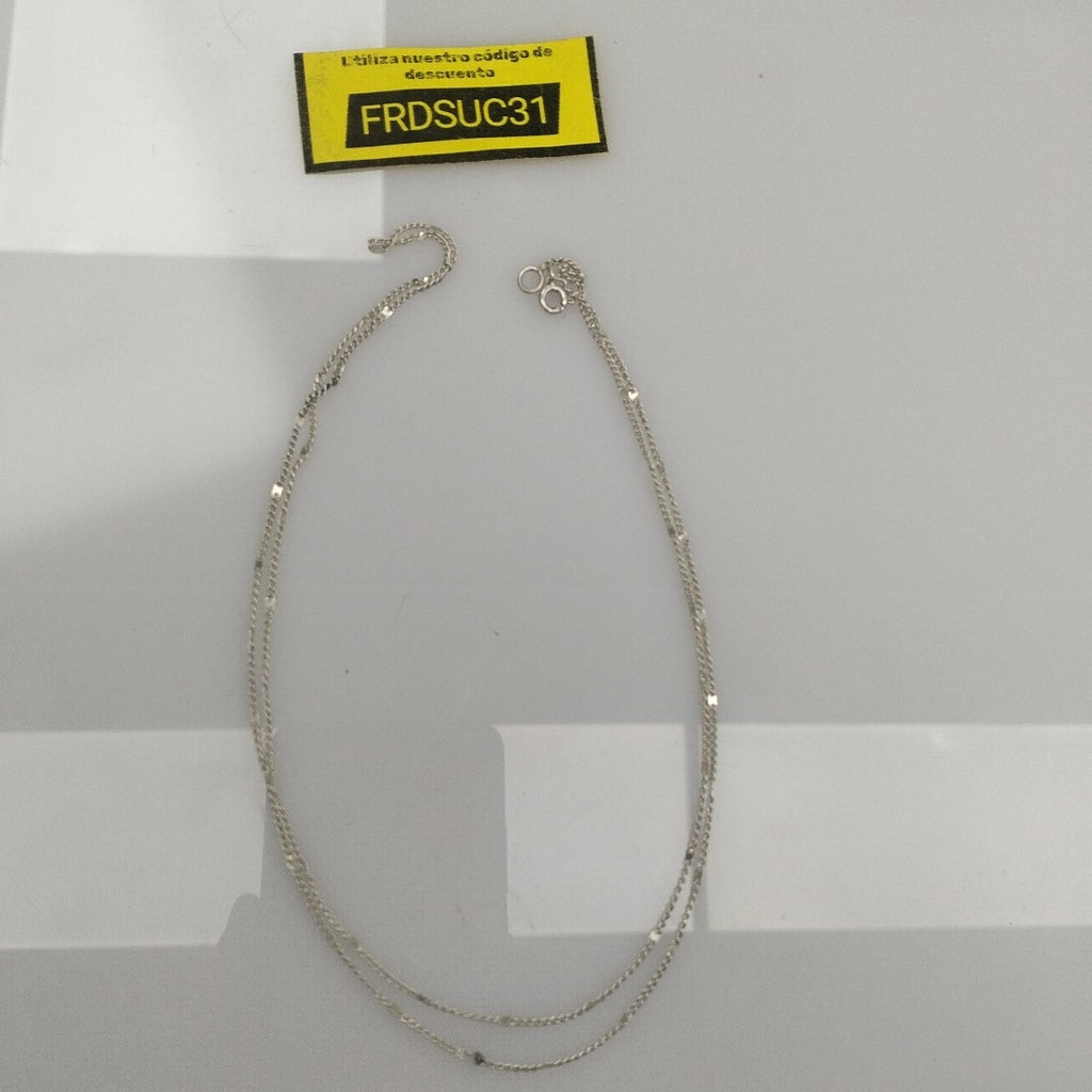 CADENA PLATA 2,50 GRMS (SEMINUEVO)