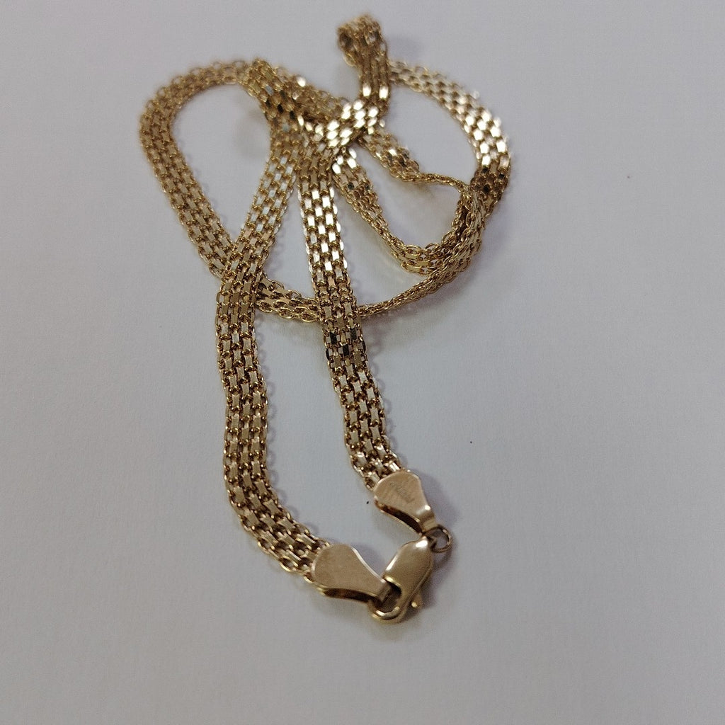 CADENA ESPECIAL 14K 50 CM 11.6 GR (NUEVO)