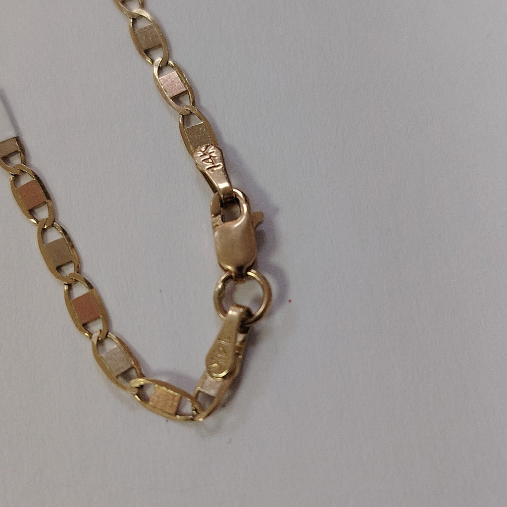CADENA ESPEJO 14K 60 CM 5.5 GR (NUEVO)
