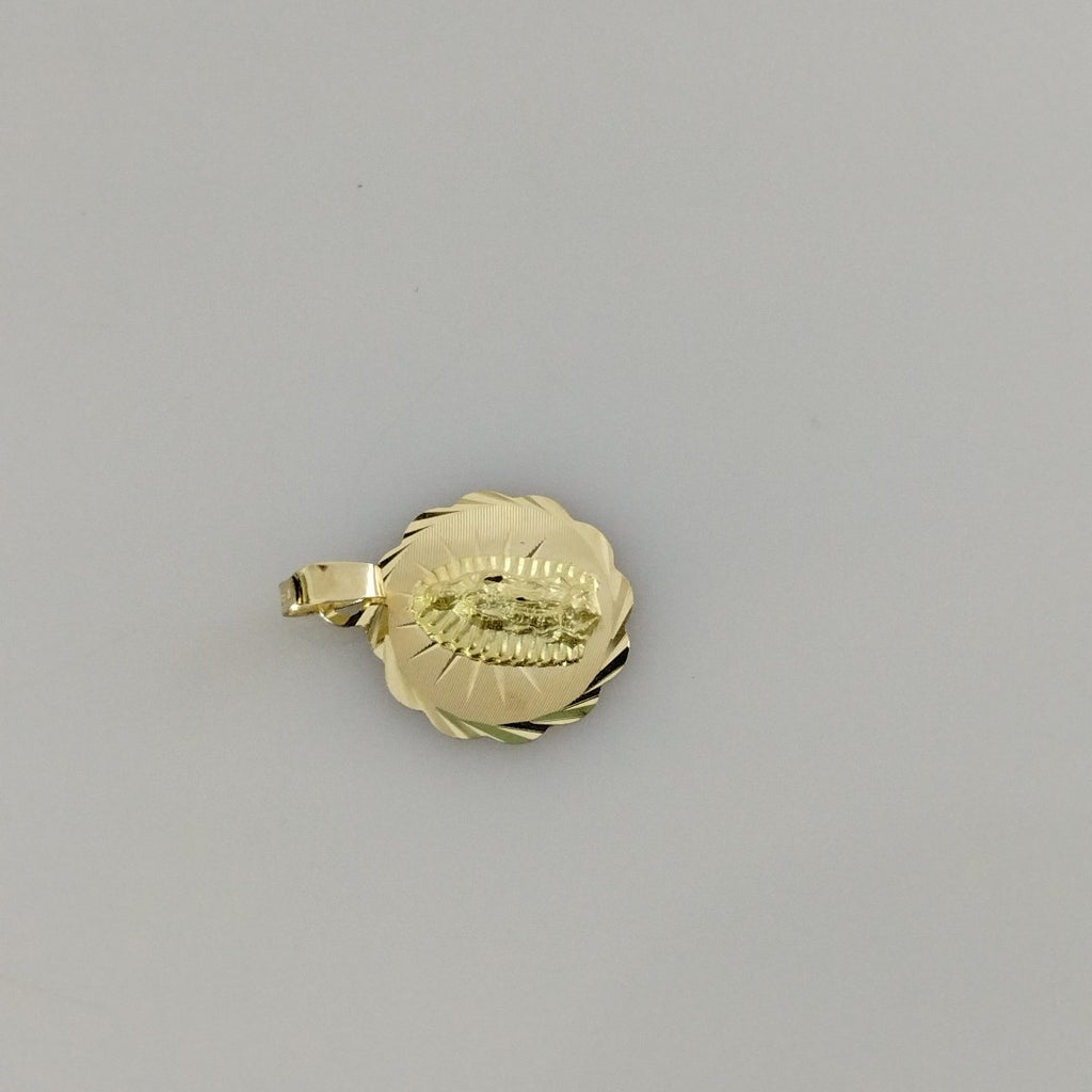 DIJE MEDALLA RELIGIOSA 14K 0.8 GR (NUEVO)