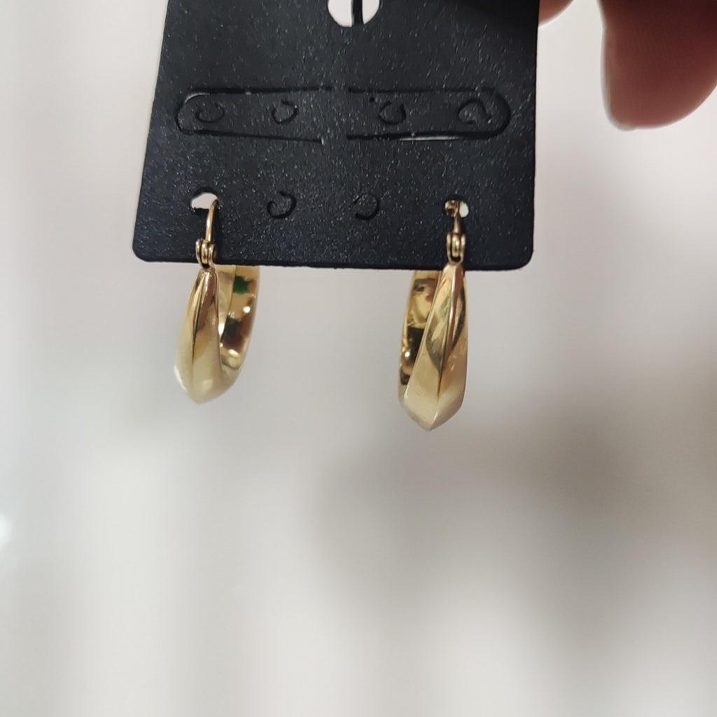 ARRACADAS PAR ORO 14 K 2.9 GRMS (SEMINUEVO)
