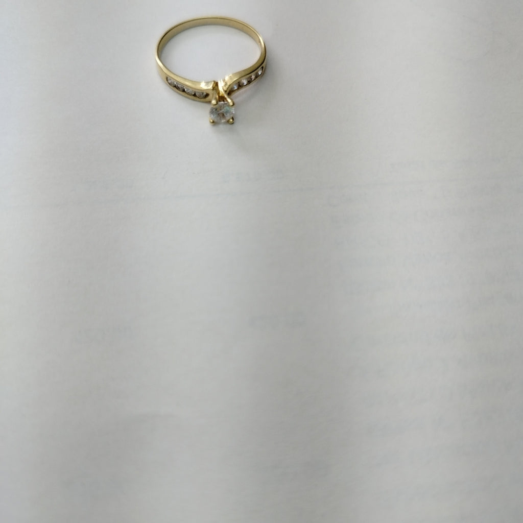 SOLITARIO ORO 14 K 1,70 GRMS (SEMINUEVO)