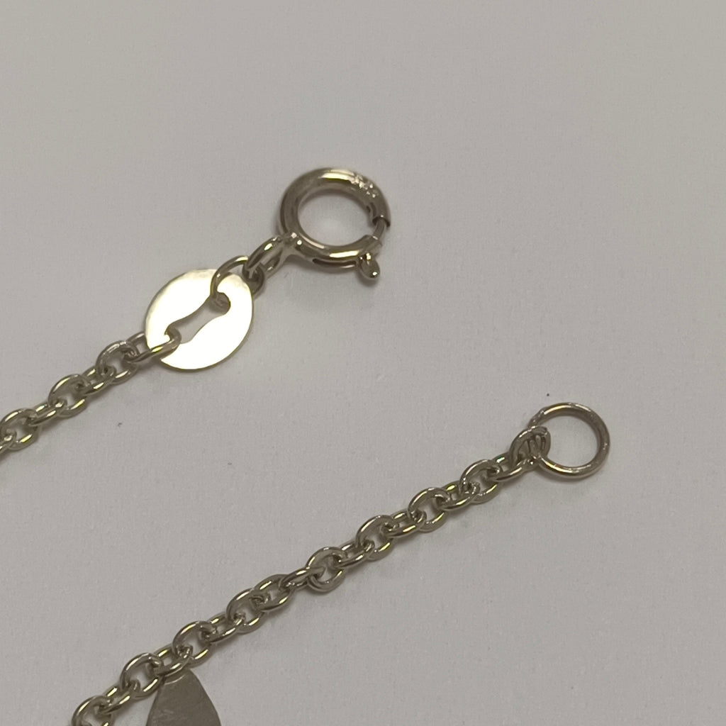 PULSERA ESPECIAL CON MARIPOSAS 14K 18 CM 2.1 GR (NUEVO)