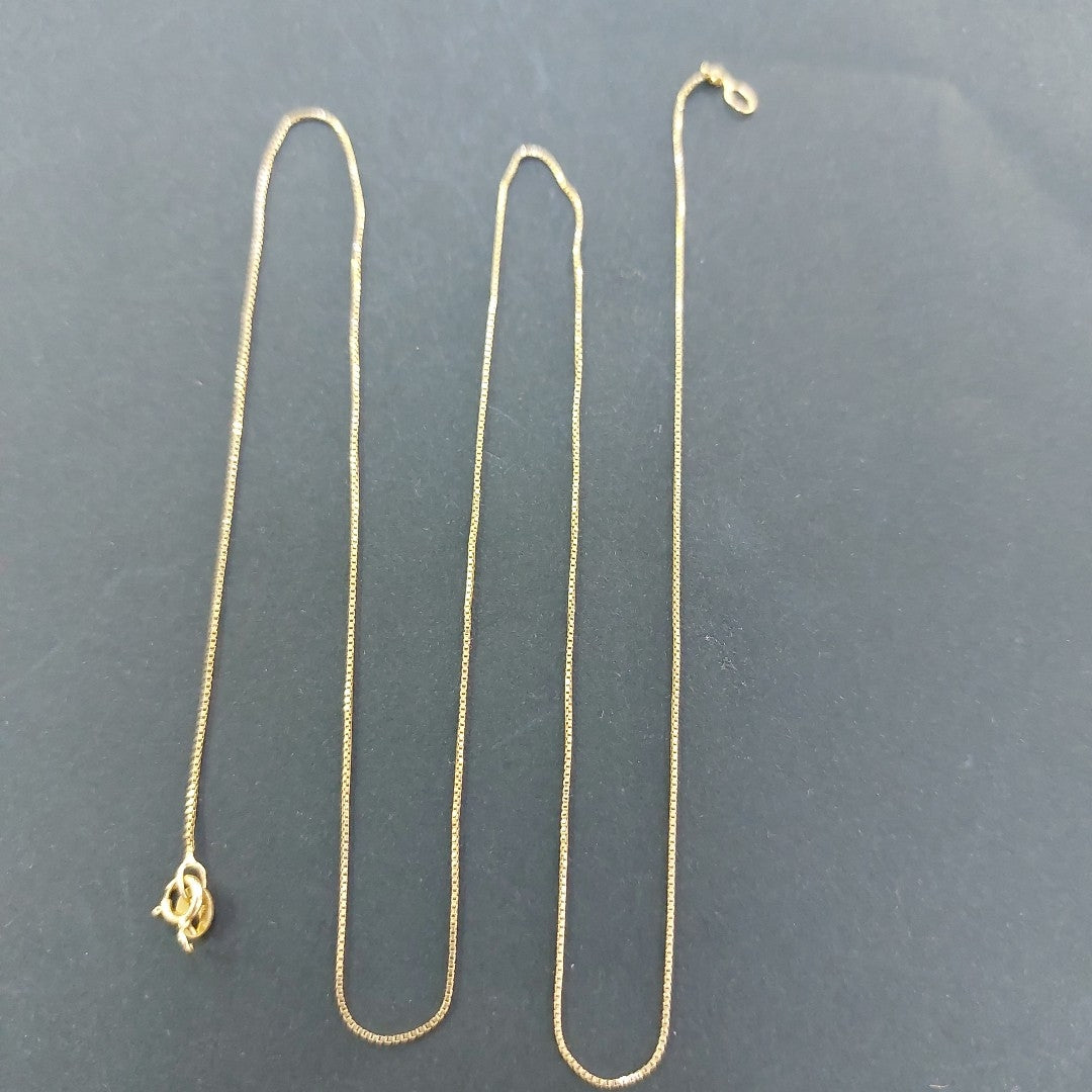 CADENA ORO 14 K 1,20 GRMS (SEMINUEVO)