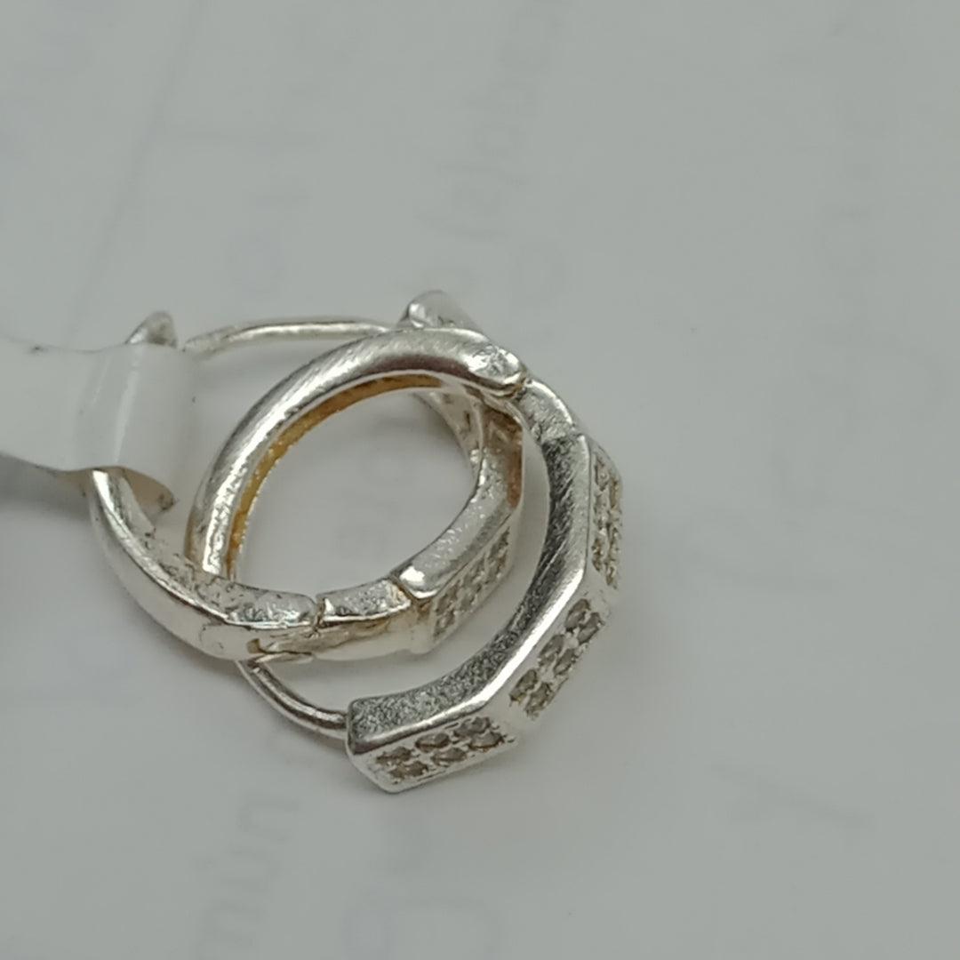 ARRACADAS C/CIRCONIAS PLATA .925 2.5 GR (NUEVO)