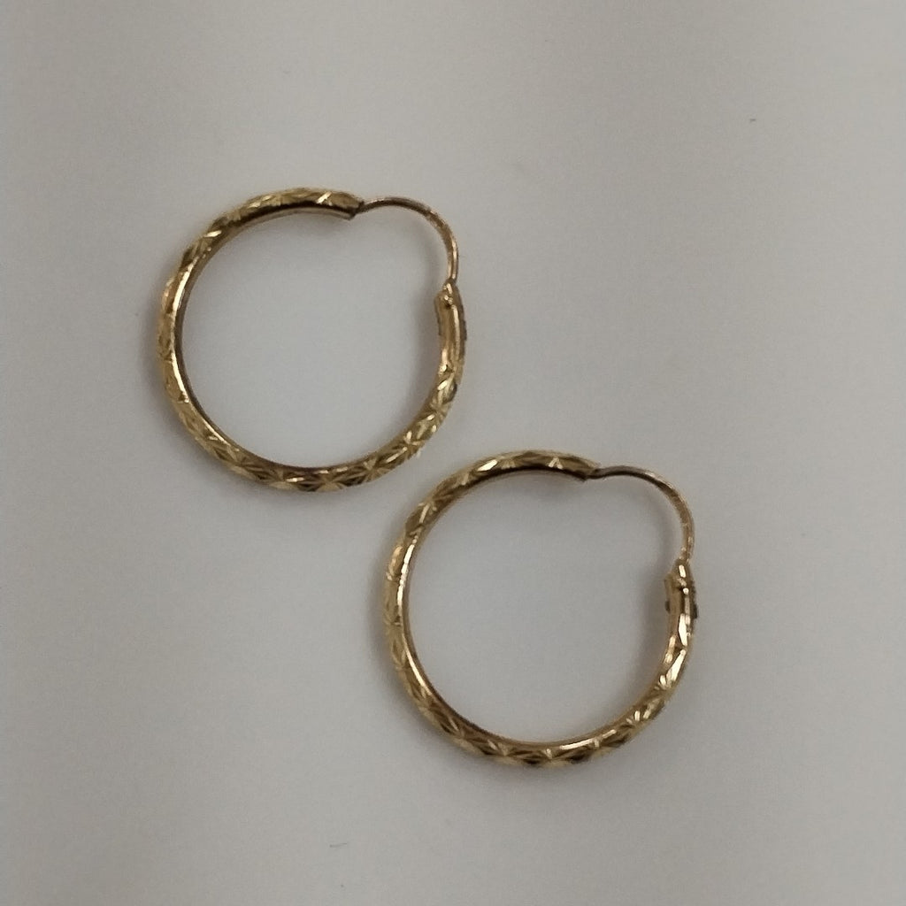 ARRACADAS PAR ORO 10 K 1.7 GRMS (SEMINUEVO)