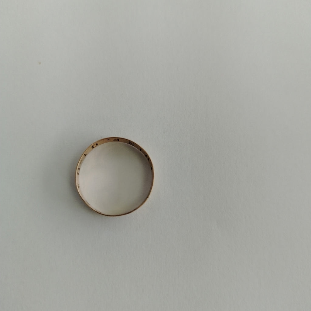 ARGOLLA ORO 8 K 0.8 GRMS (SEMINUEVO)