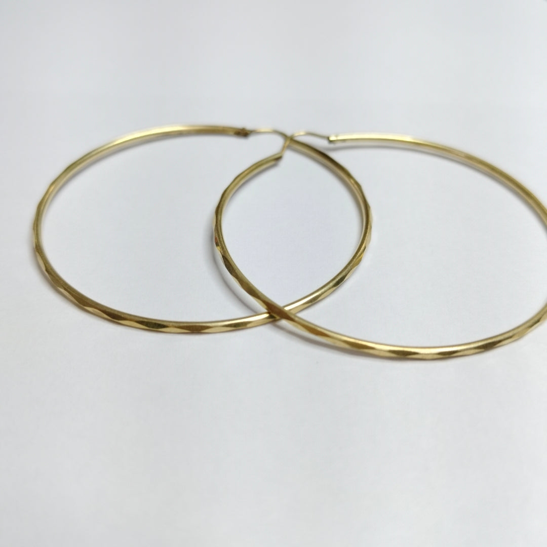 ARRACADAS PAR ORO 10 K 3,30 GRMS (SEMINUEVO)