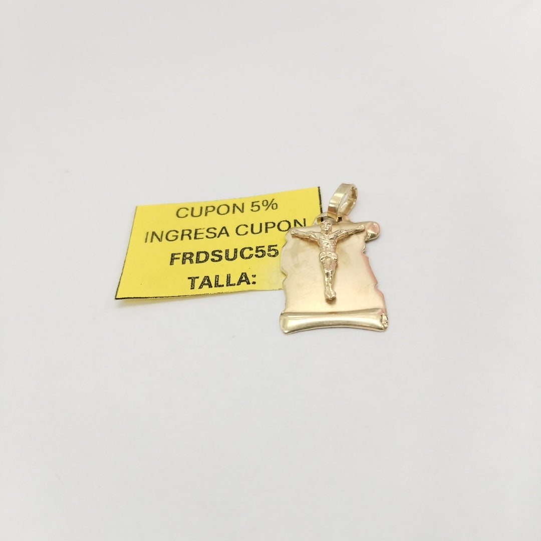MEDALLA RELIGIOSA ORO 14 K 2,70 GRMS (SEMINUEVO)