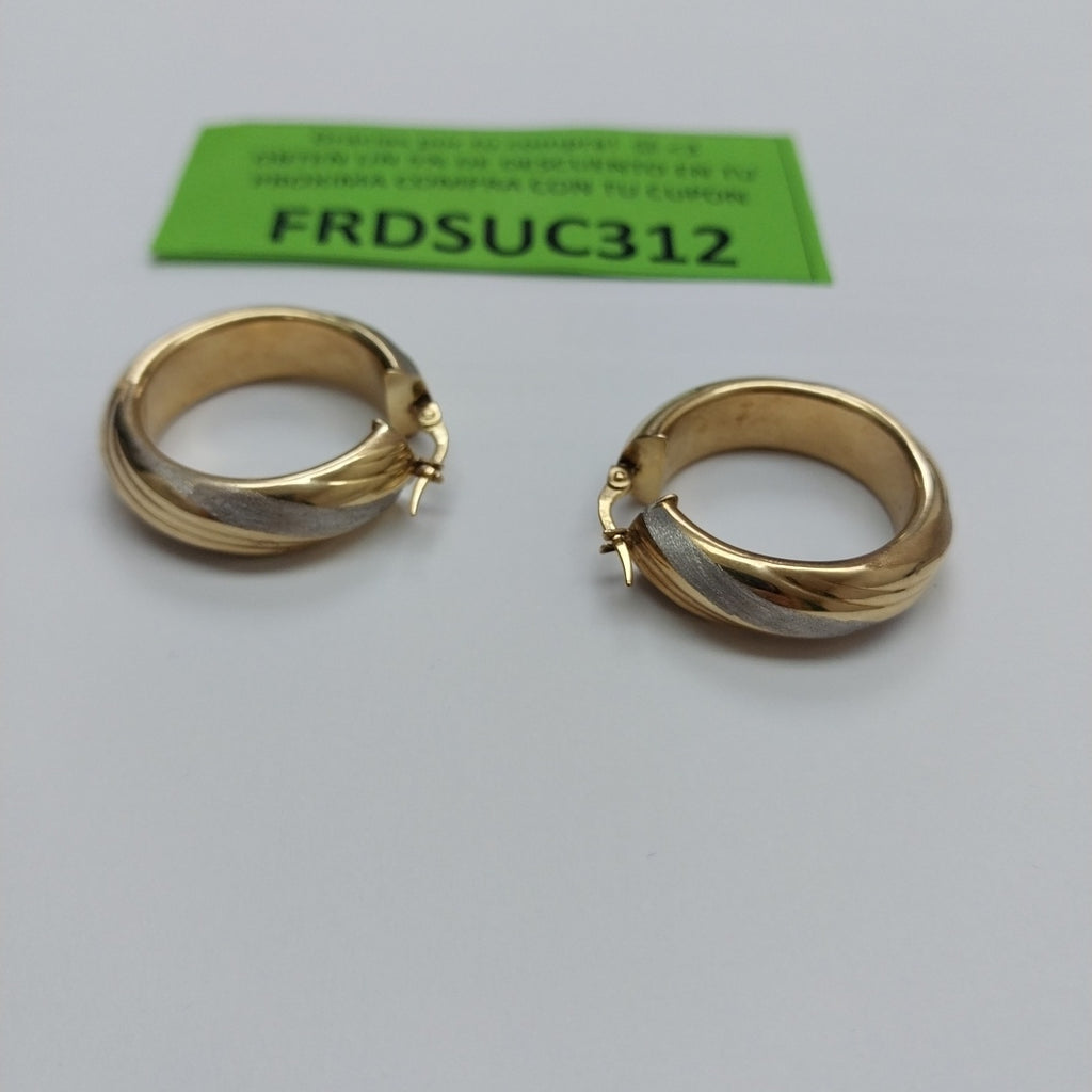 ARRACADAS PAR ORO 10 K 4,50 GRMS (SEMINUEVO)