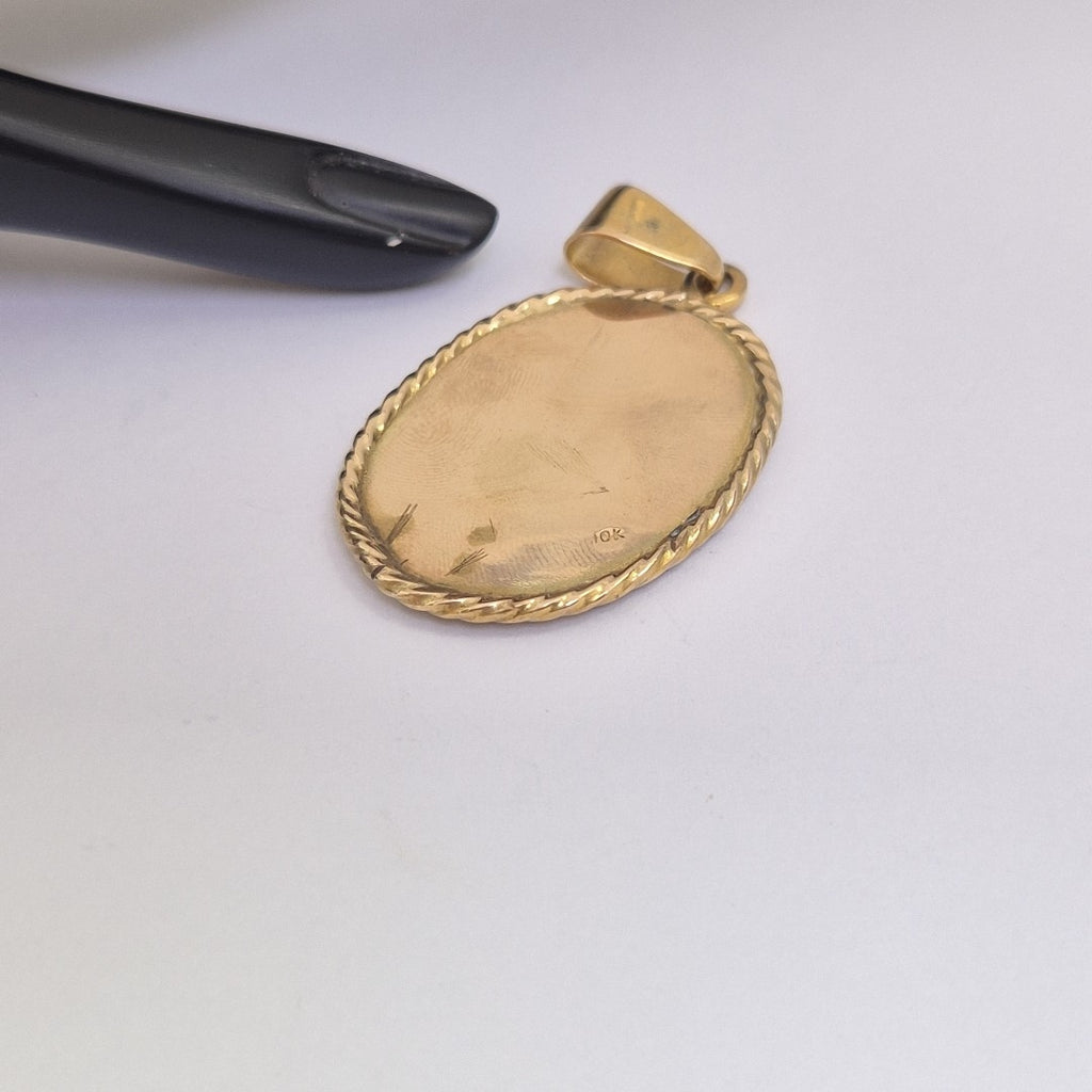 MEDALLA RELIGIOSA ORO 10 K 9,00 GRMS (SEMINUEVO)