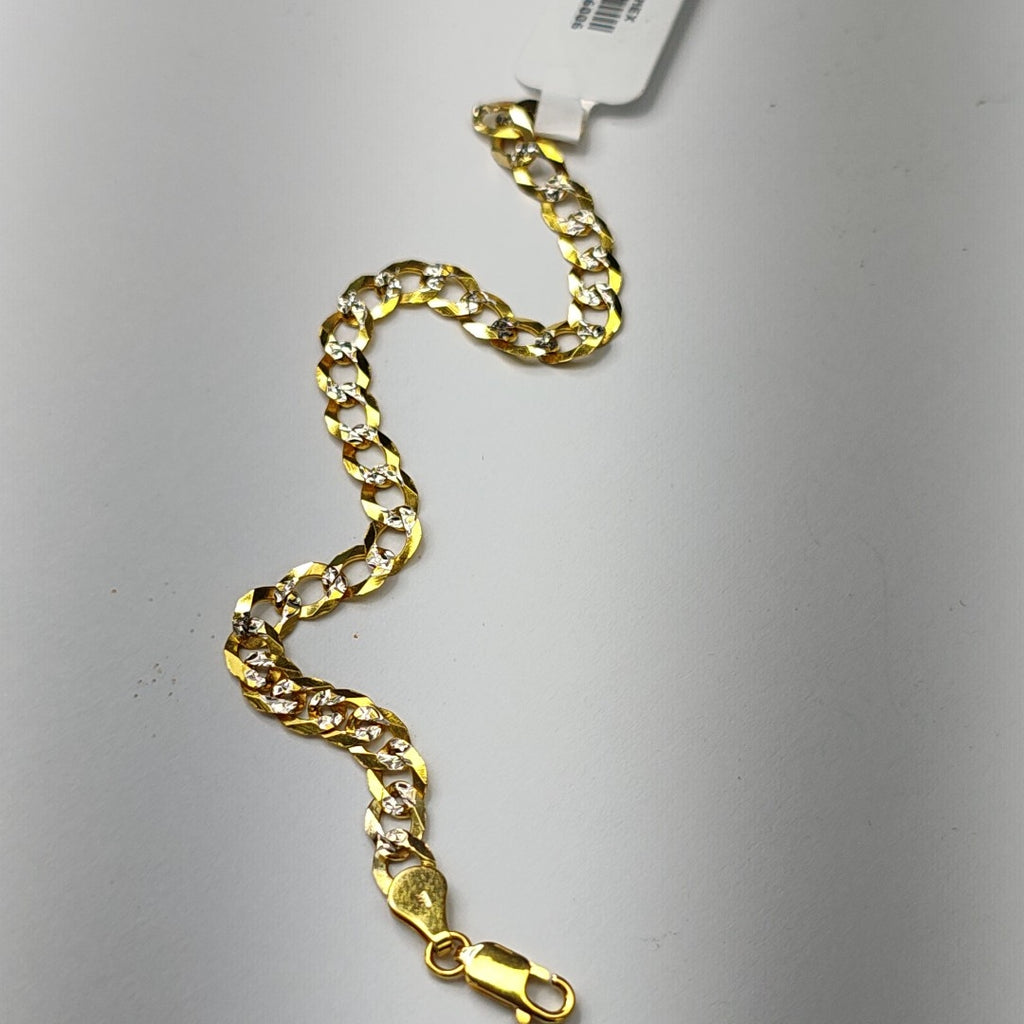 PULSERA BARBADA 14K 21 CM 5.7 GR (NUEVO)