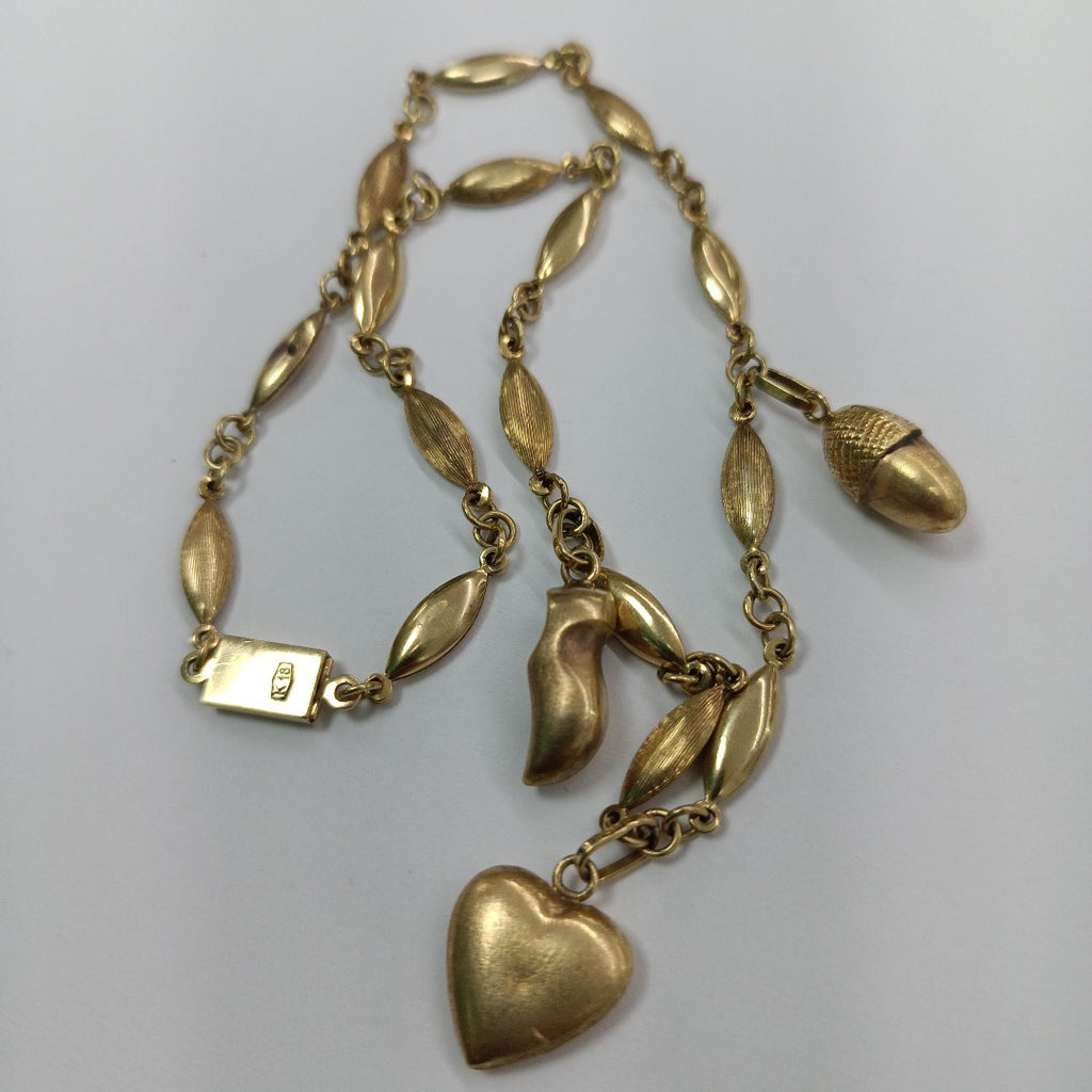 CADENA,DIJE ORO 18 K 17,60 GRMS (SEMINUEVO)