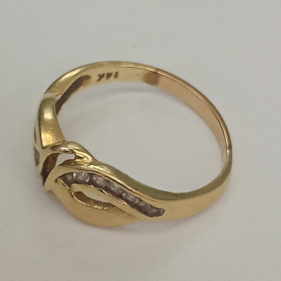 ANILLITO ORO 14 K 3.4 GRMS (SEMINUEVO)