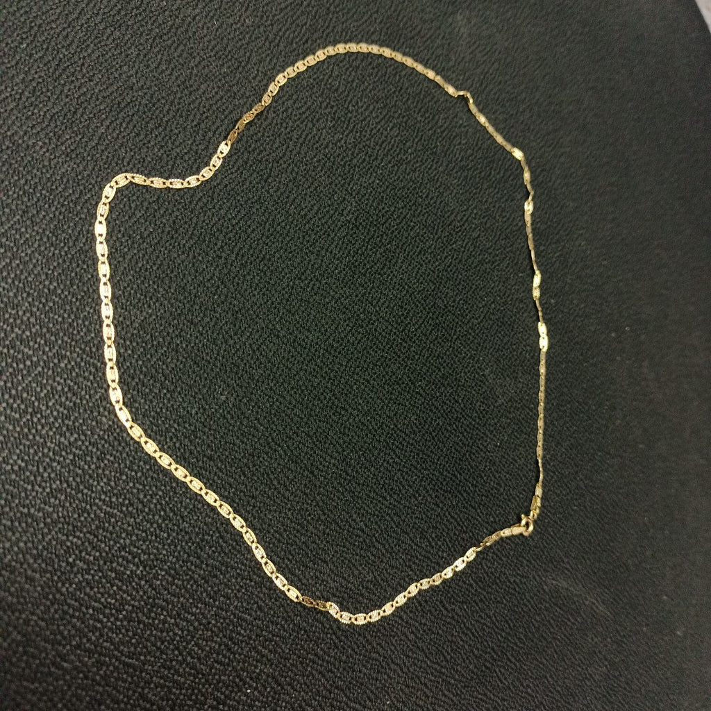 CADENA ORO COMBINADO 14 K 2,70 GRMS (SEMINUEVO)