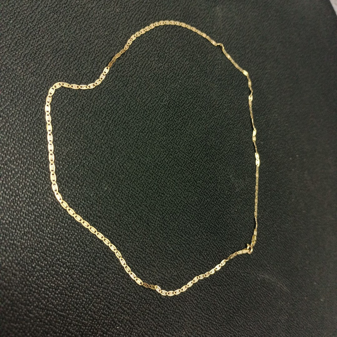 CADENA ORO COMBINADO 14 K 2,70 GRMS (SEMINUEVO)