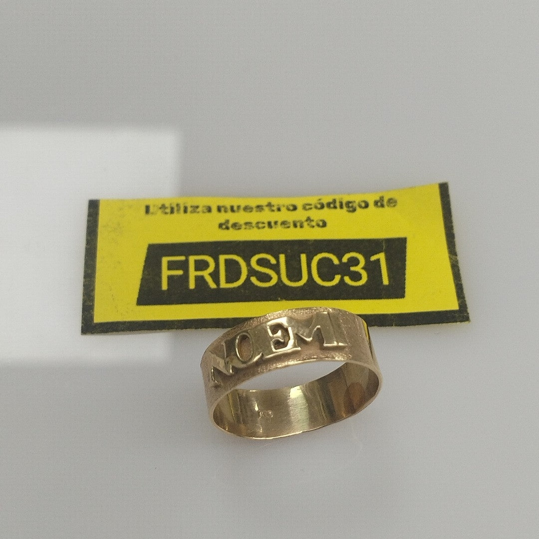 ARGOLLA ORO 10 K 3,70 GRMS (SEMINUEVO)