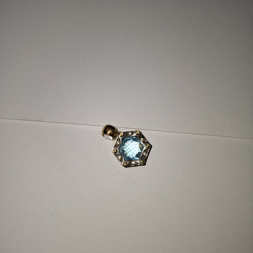 DIJE ORO, ORO BLANCO 14 K 6.3 GRMS (SEMINUEVO)