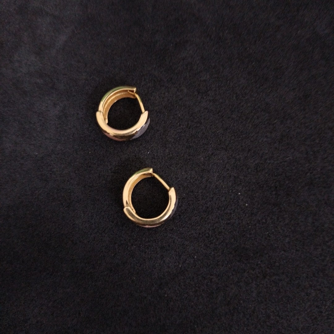 ARRACADAS PAR ORO 14 K 1,30 GRMS (SEMINUEVO)