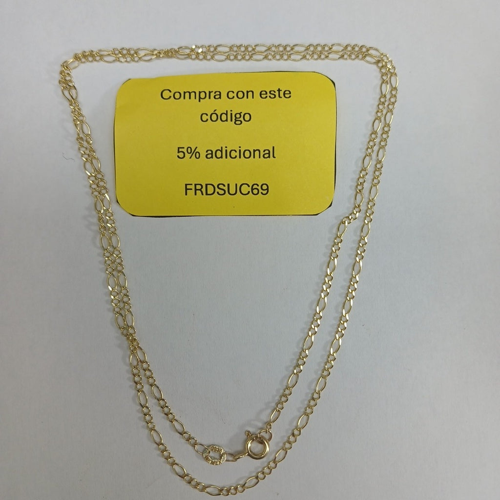 CADENA 3X1 10K 55 CM 2.3 GR (NUEVO)