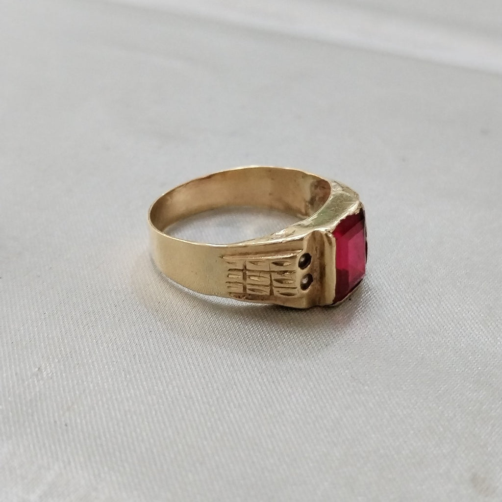 ANILLO ORO 10 K 3,60 GRMS (SEMINUEVO)