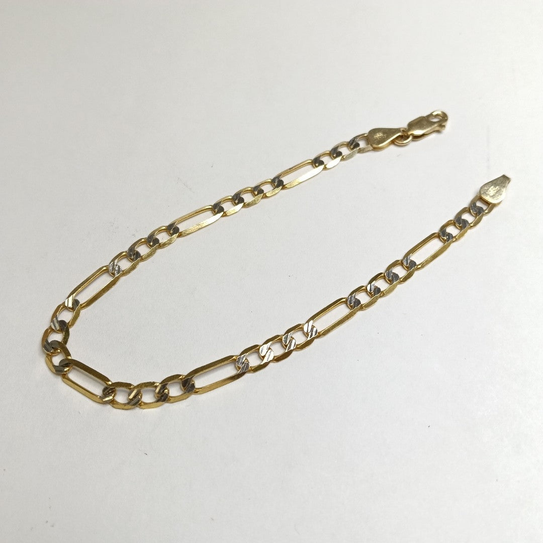 PULSERA ORO, RODIADO 10 K 5.3 GRMS (SEMINUEVO)