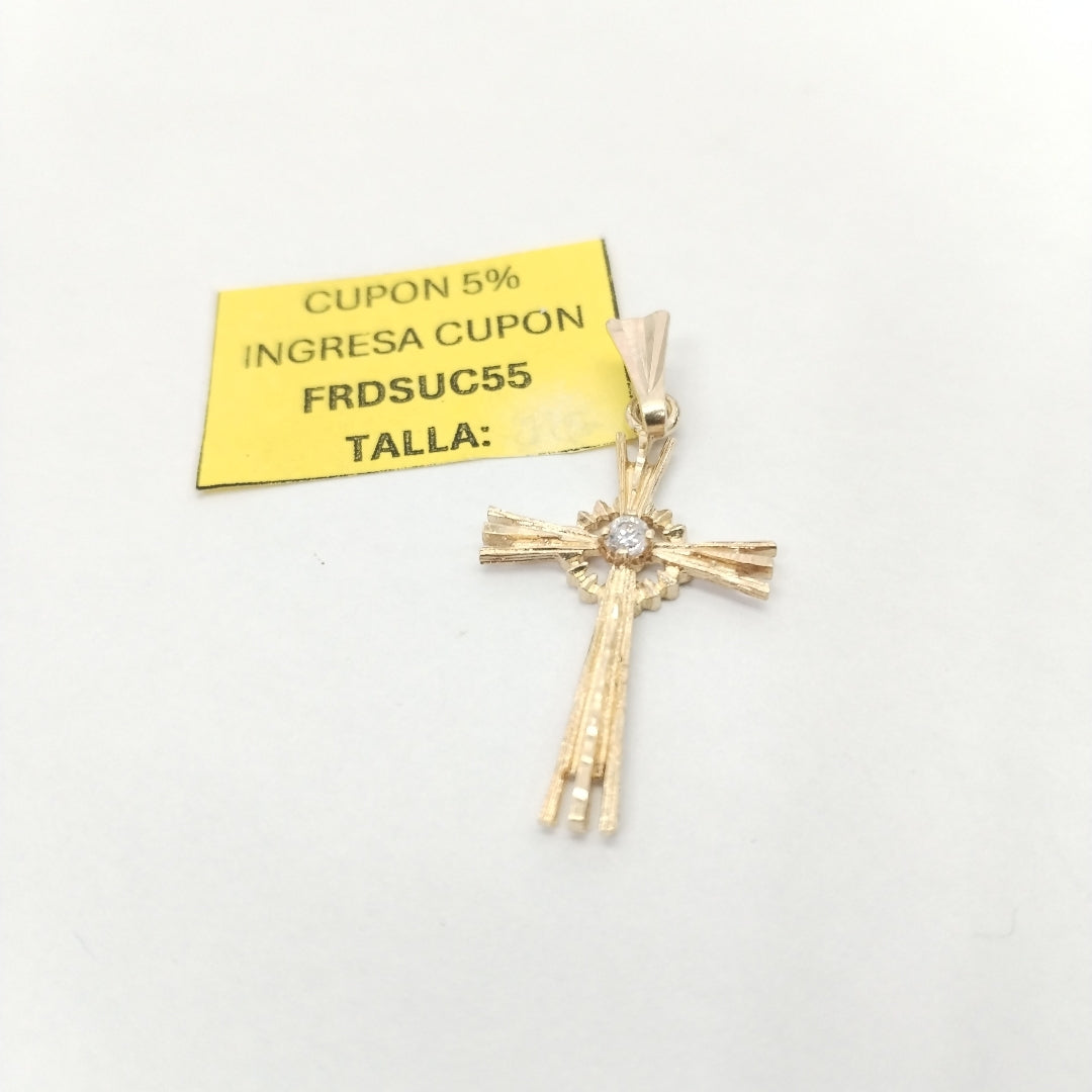 CRUZ ORO 14 K 2,60 GRMS (SEMINUEVO)