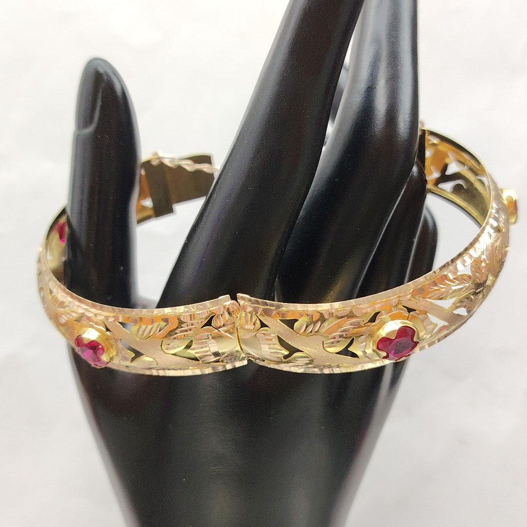 PULSERA RIGIDA ORO 10 K 15.4 GRMS (SEMINUEVO)