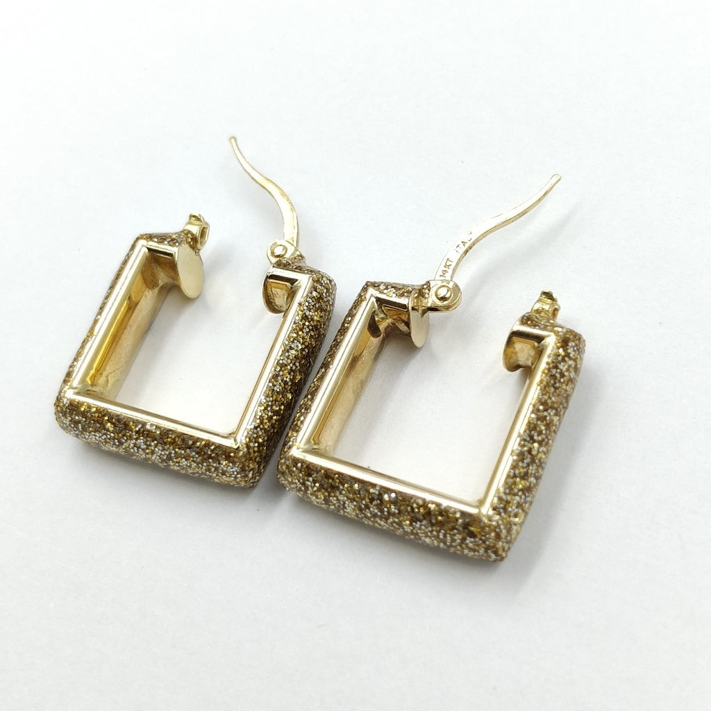 ARRACADAS PAR ORO 14 K 4,60 GRMS (SEMINUEVO)