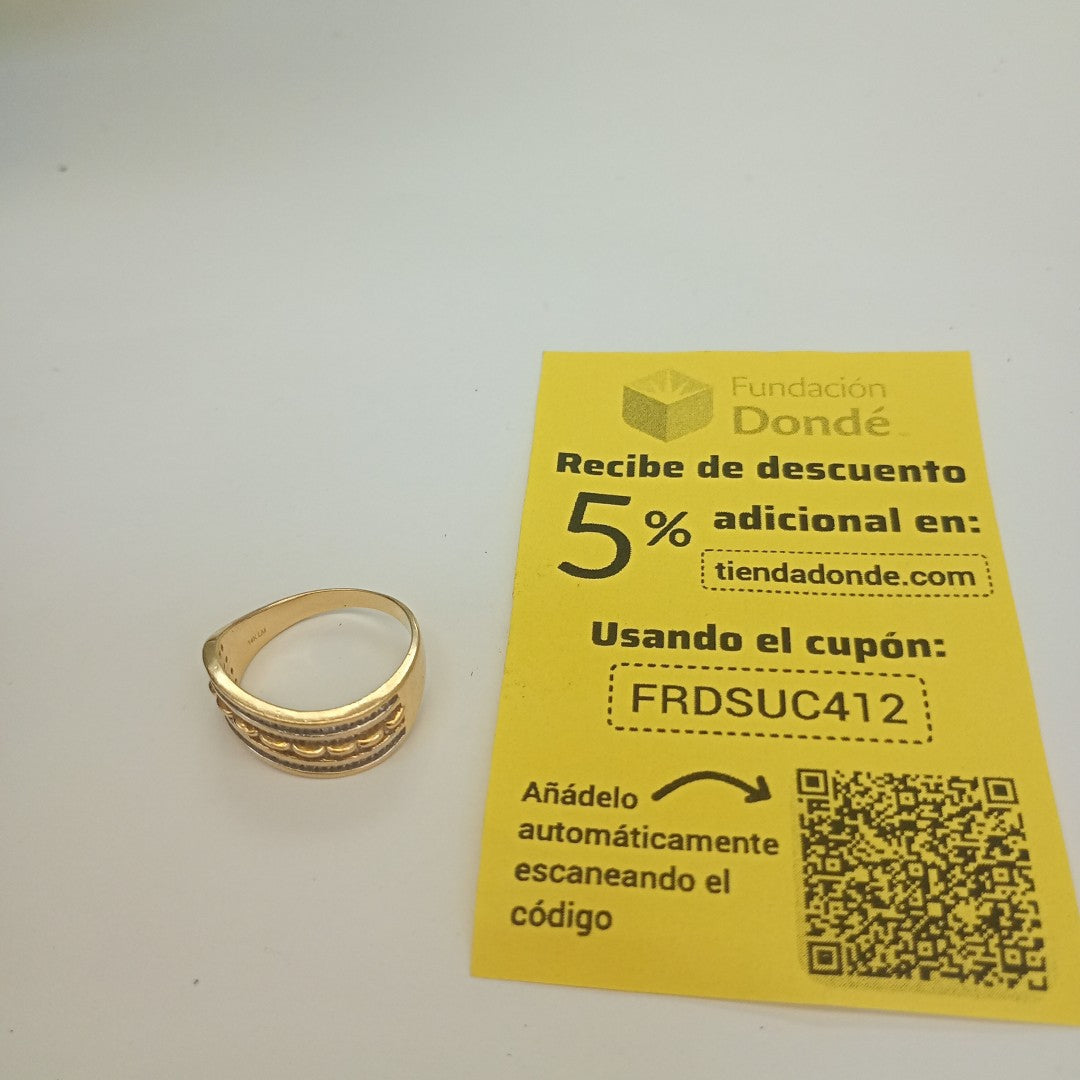 ANILLITO ORO 14 K 3,70 GRMS (SEMINUEVO)