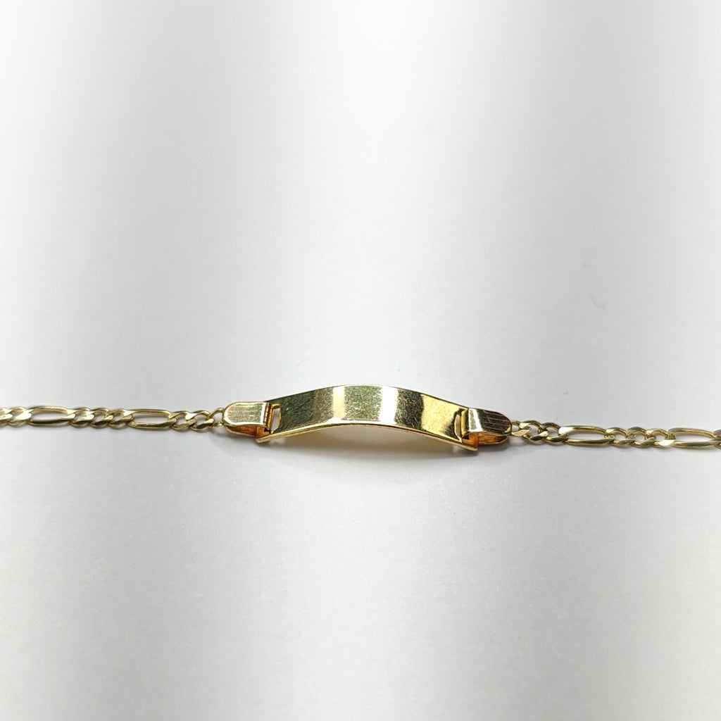 PULSERA ESCLAVA 3X1 14K 16 CM 2.8 GR (NUEVO)