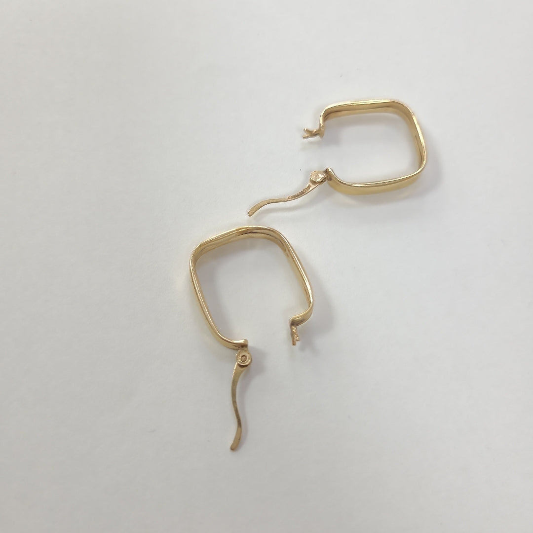 ARRACADAS PAR ORO 14 K 2,60 GRMS (SEMINUEVO)