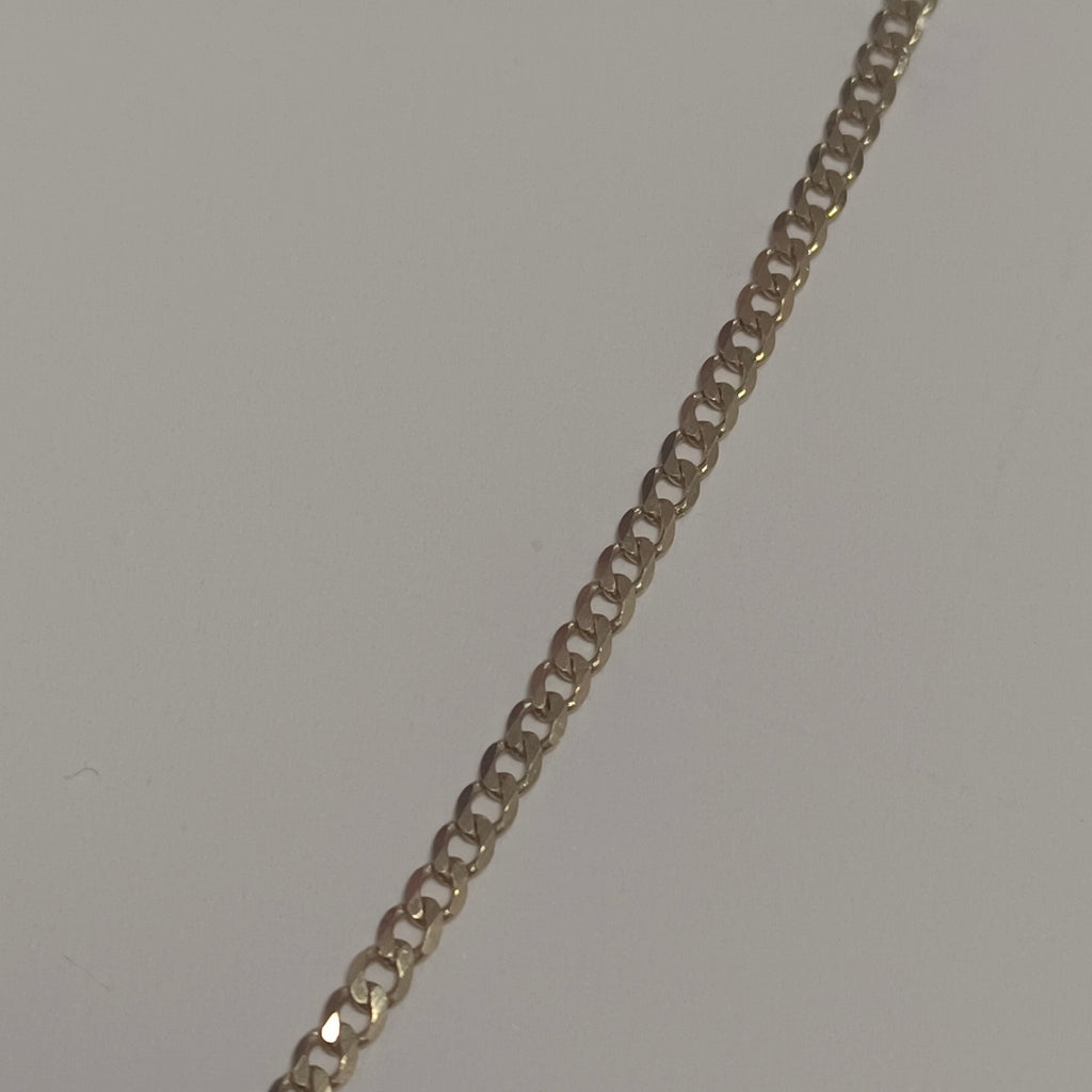 CADENA BARBADA 14K 55 CM 5.8 GR (NUEVO)