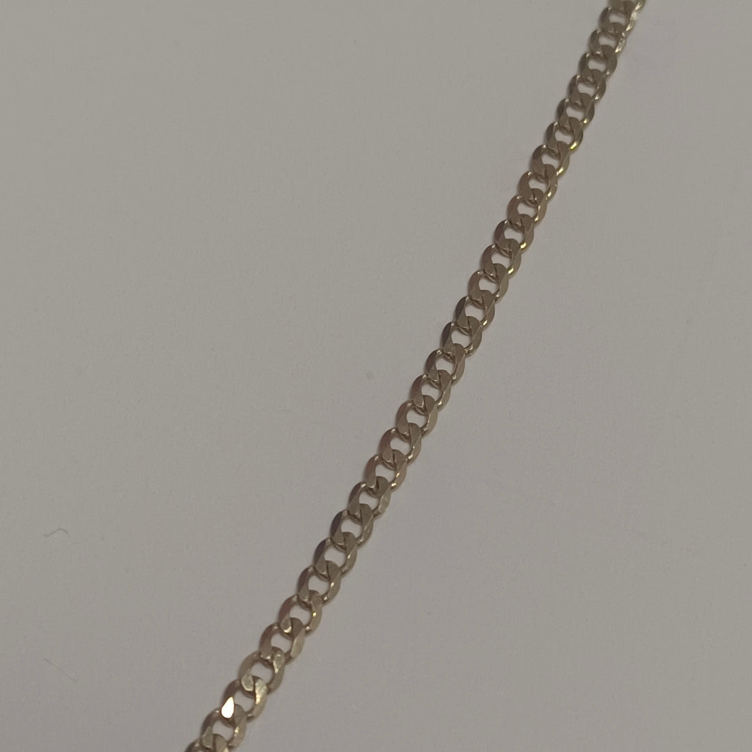 CADENA BARBADA 14K 55 CM 5.8 GR (NUEVO)