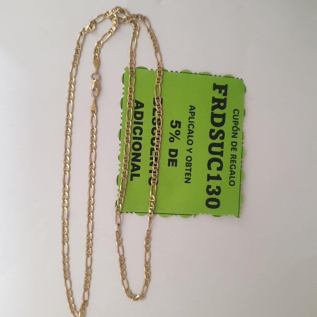 CADENA ORO 14 K 9.2 GRMS (SEMINUEVO)