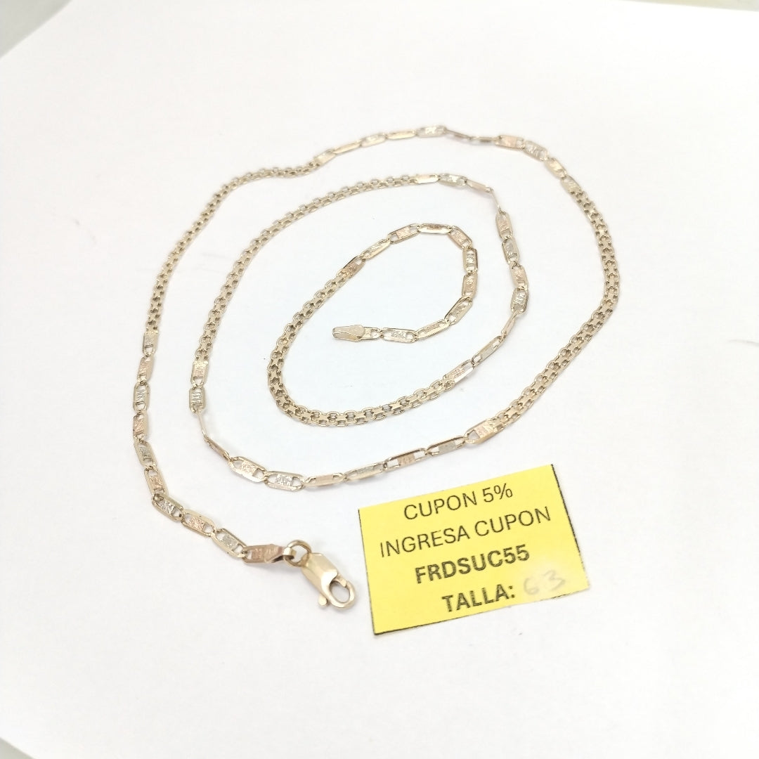 CADENA ORO 14 K 10,60 GRMS (SEMINUEVO)