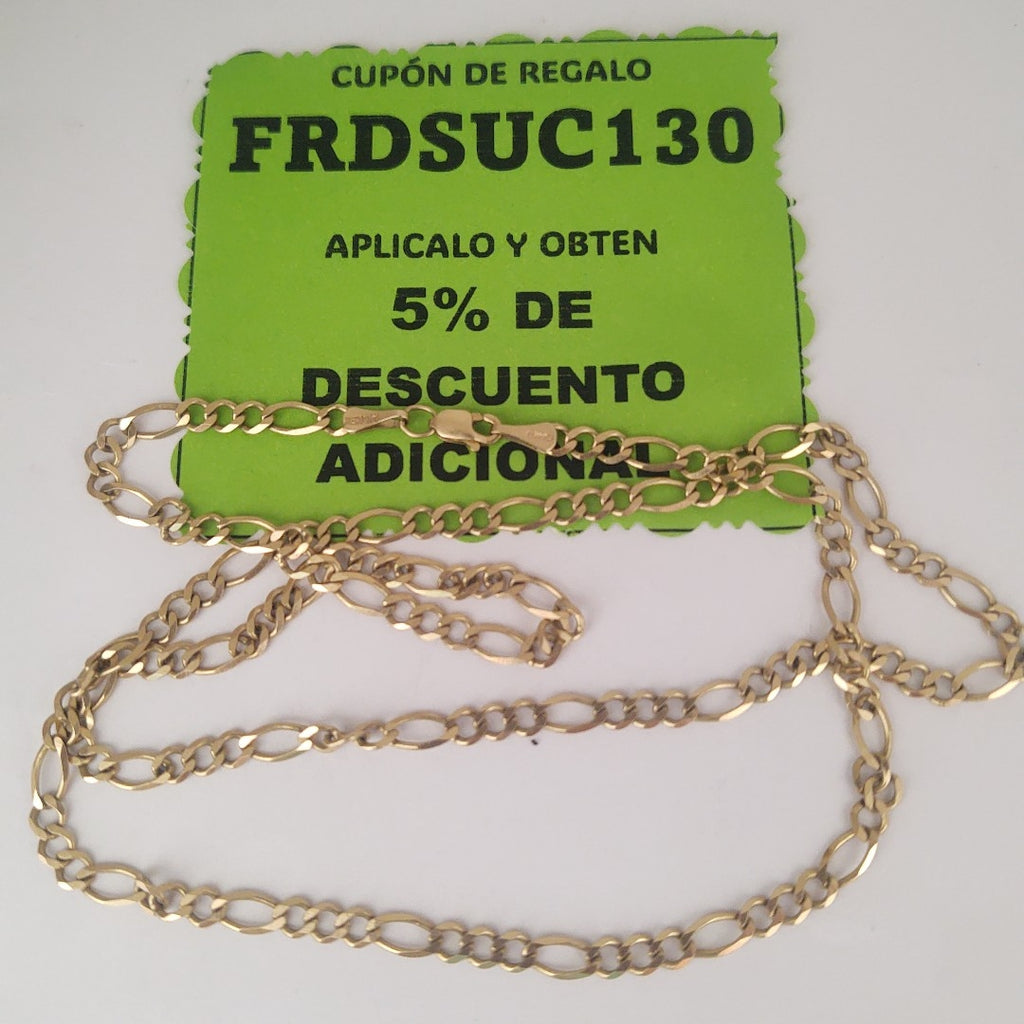 CADENA ORO 14 K 10.8 GRMS (SEMINUEVO)