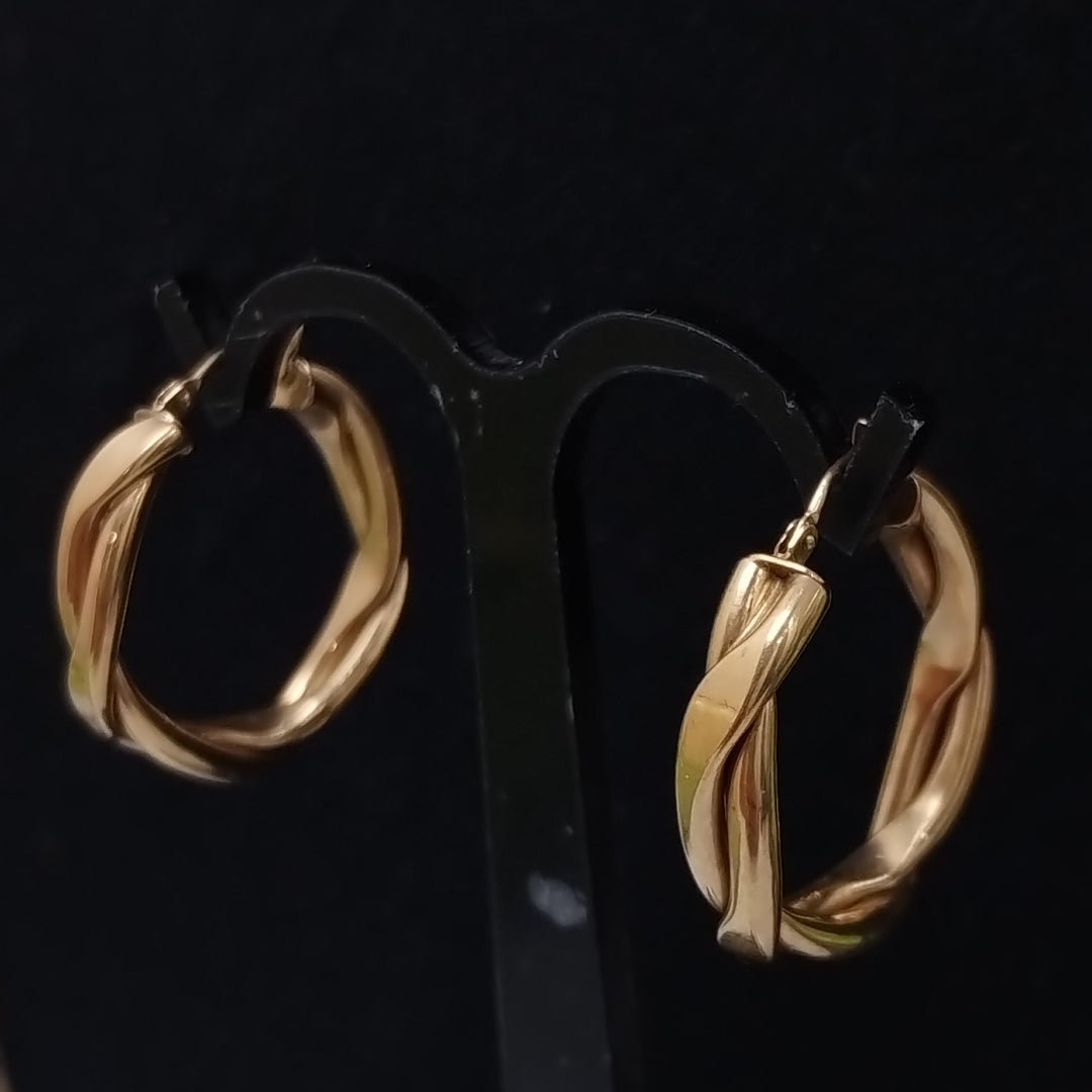 ARRACADAS PAR ORO 10 K 3,30 GRMS (SEMINUEVO)