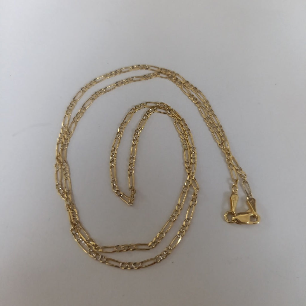 CADENA 3X1 14K 50 CM 3.4 GR (NUEVO)