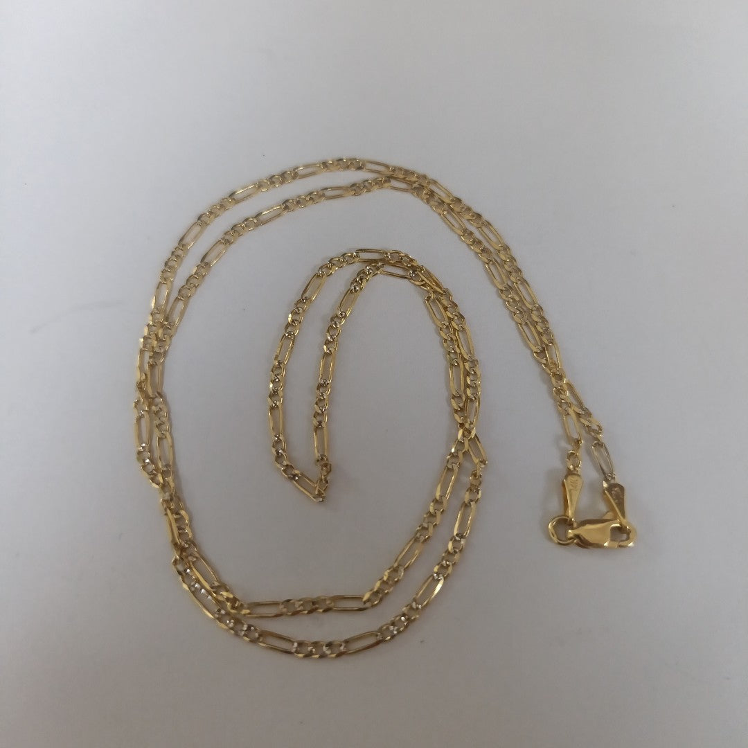 CADENA 3X1 14K 50 CM 3.4 GR (NUEVO)