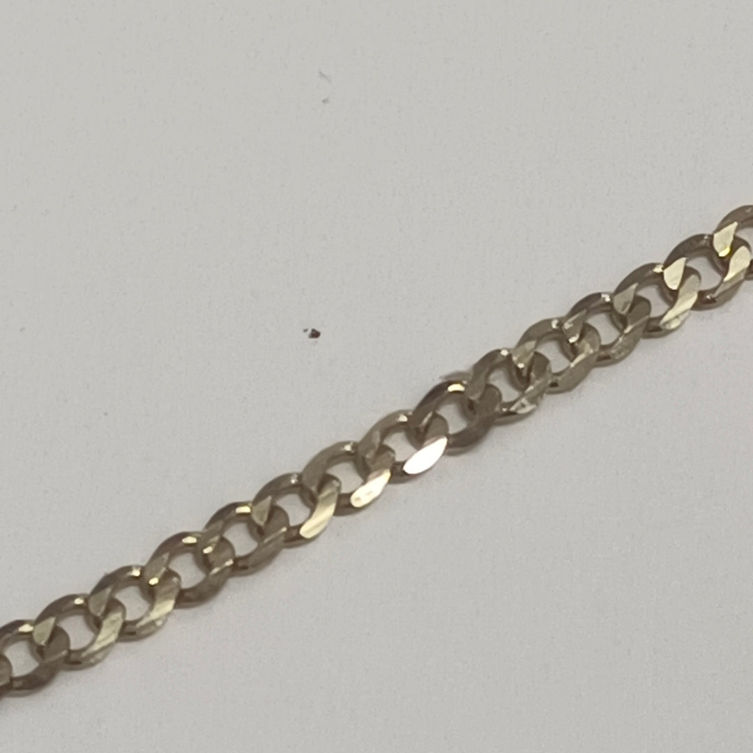 CADENA BARBADA 14K 55 CM 5.4 GR (NUEVO)