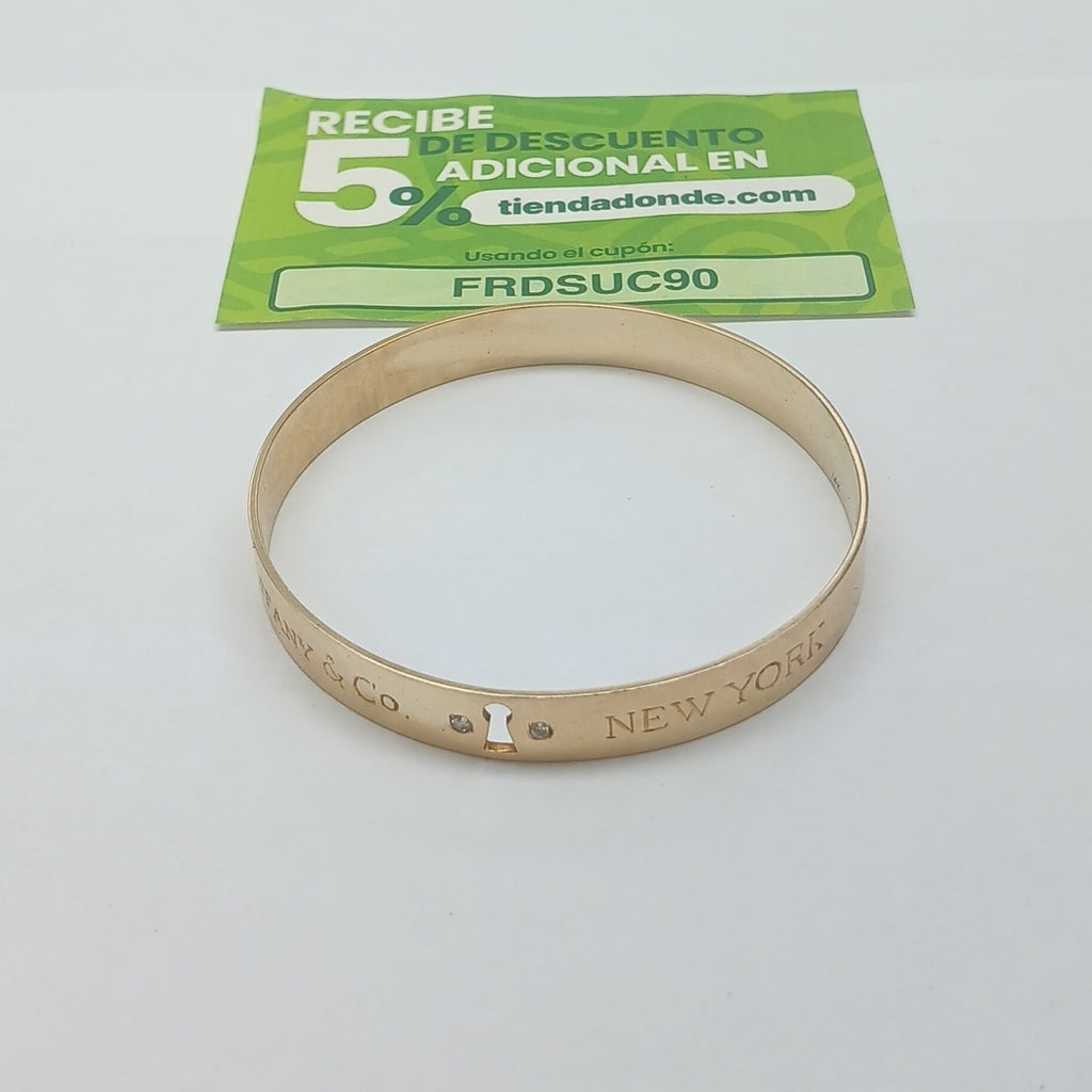 PULSERA RIGIDA ORO 14 K 26,60 GRMS (SEMINUEVO)