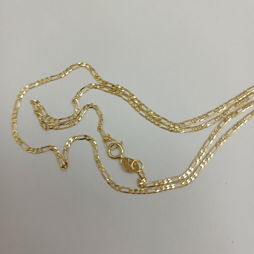 CADENAS CARTIER 3 1 AMARILLA ORO 14K 1.9 (NUEVO)