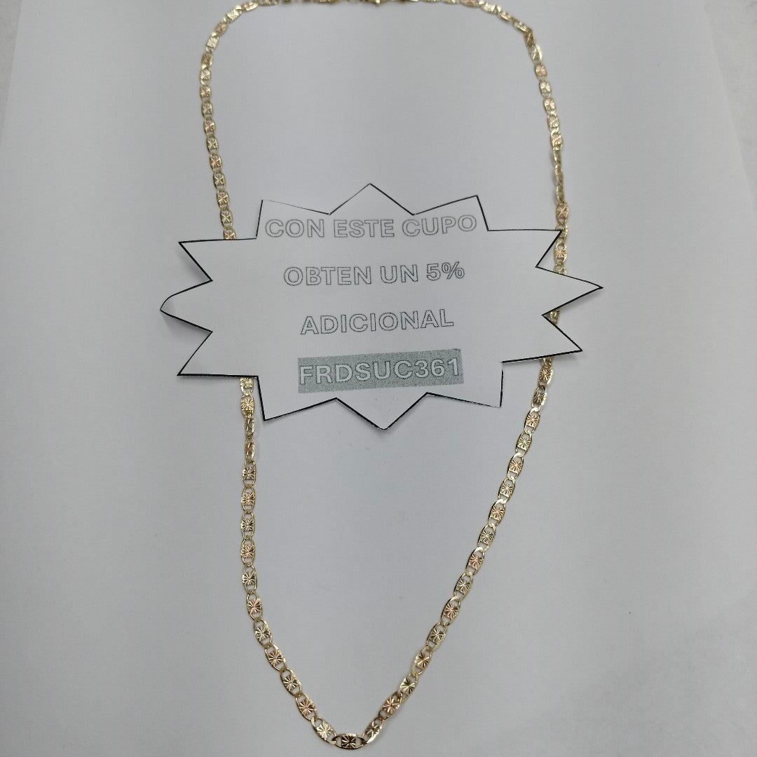 CADENA GUCHI 14K 55 CM 7.4 GR (NUEVO)