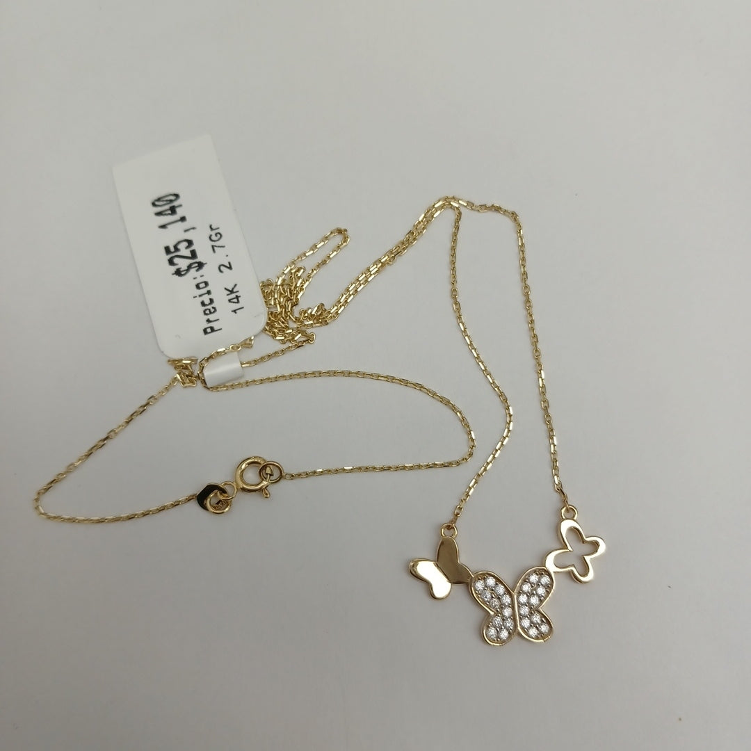 GARGANTILLAS ORO 14K 2.7 (NUEVO)