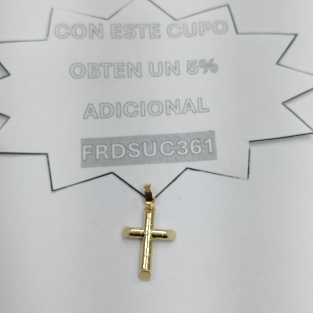 DIJE CRUZ 14K 1.1 GR (NUEVO)