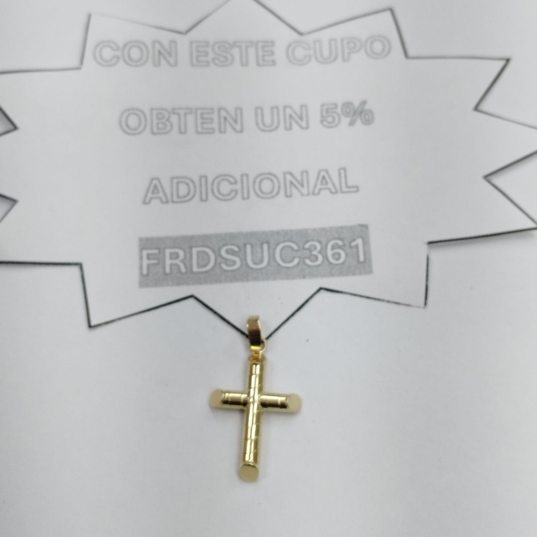 DIJE CRUZ 14K 1.1 GR (NUEVO)