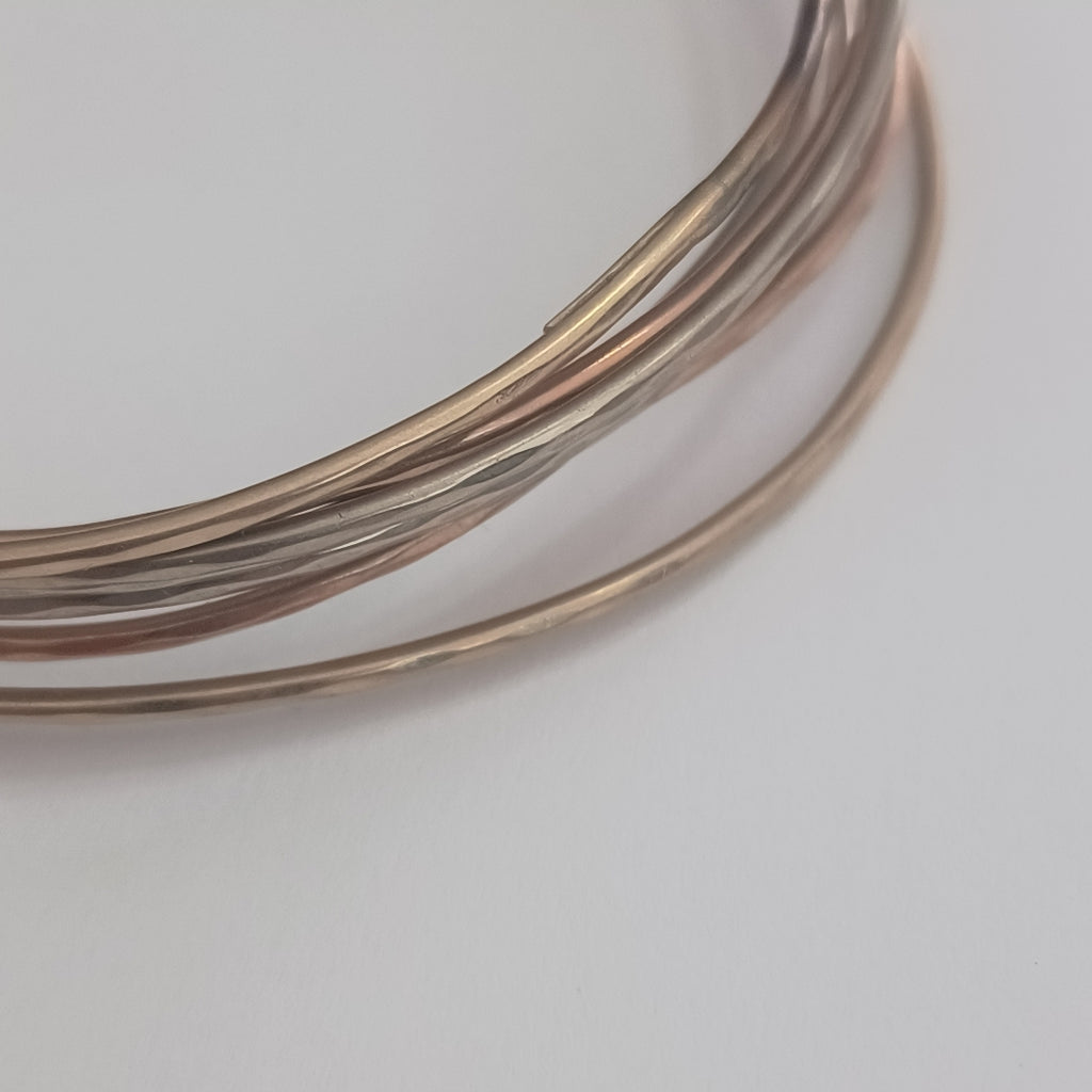 SEMANARIO DE PULSERAS ORO 10 K 14.1 GRMS (SEMINUEVO)