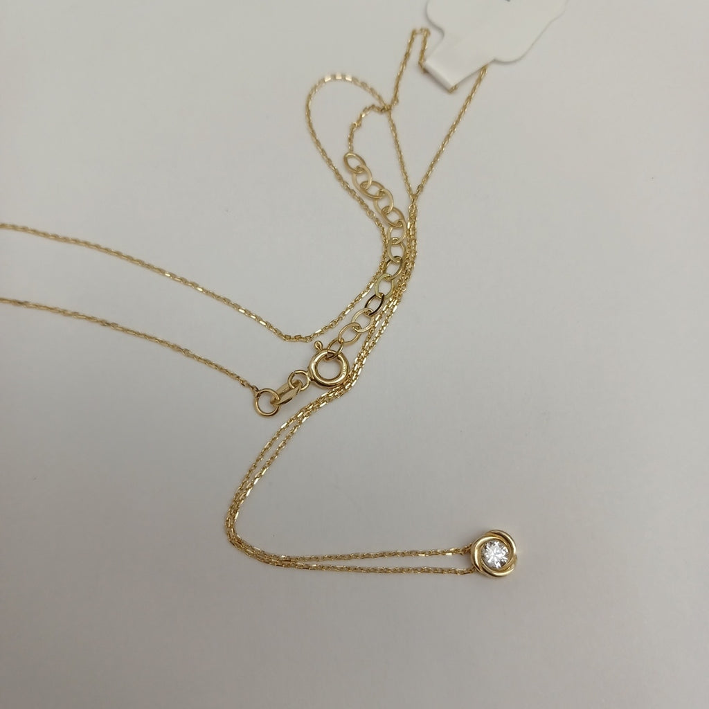 GARGANTILLAS ORO 14K 1.4 (NUEVO)