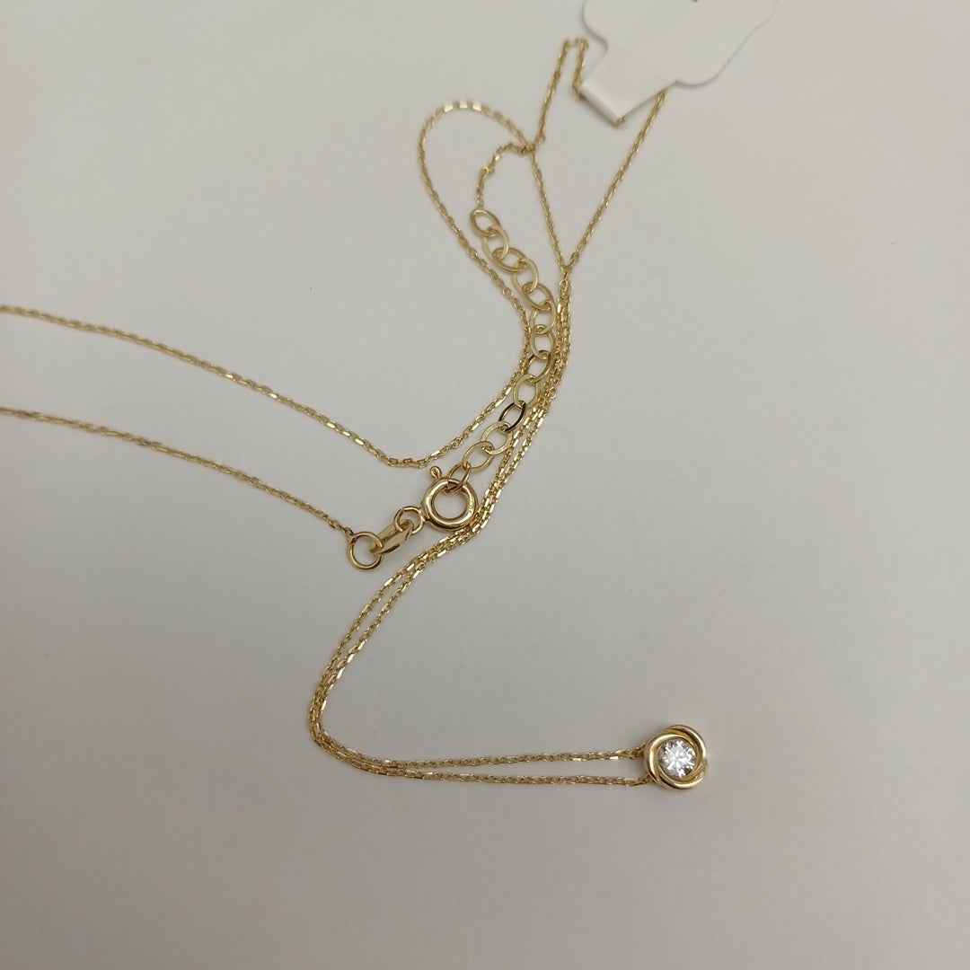 GARGANTILLAS ORO 14K 1.4 (NUEVO)